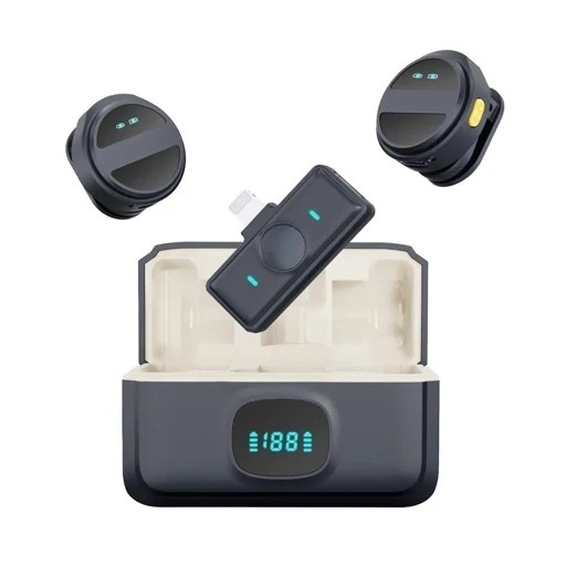 میکروفون یقه ای PRO 2 دو کاربره تایپ سی و آیفون