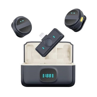میکروفون یقه ای PRO 2 دو کاربره تایپ سی و آیفون
