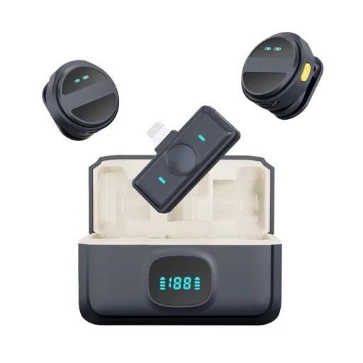 میکروفون یقه ای PRO 2 دو کاربره تایپ سی و آیفون