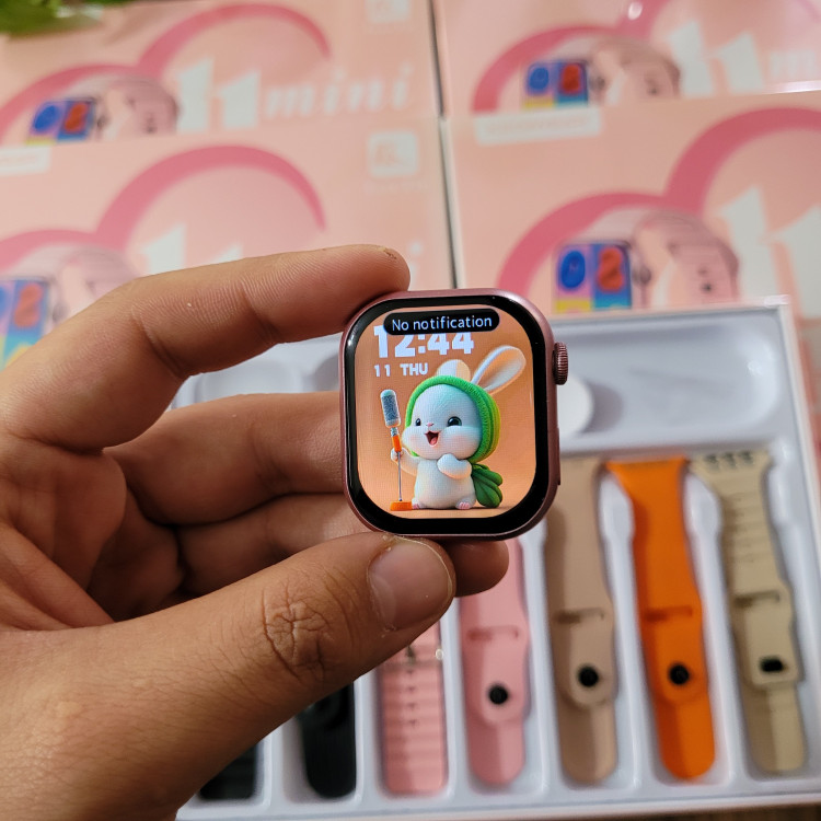 ساعت هوشمند KW87MINI هفت بند ورژن 2026 تمام صحفه اورجینال