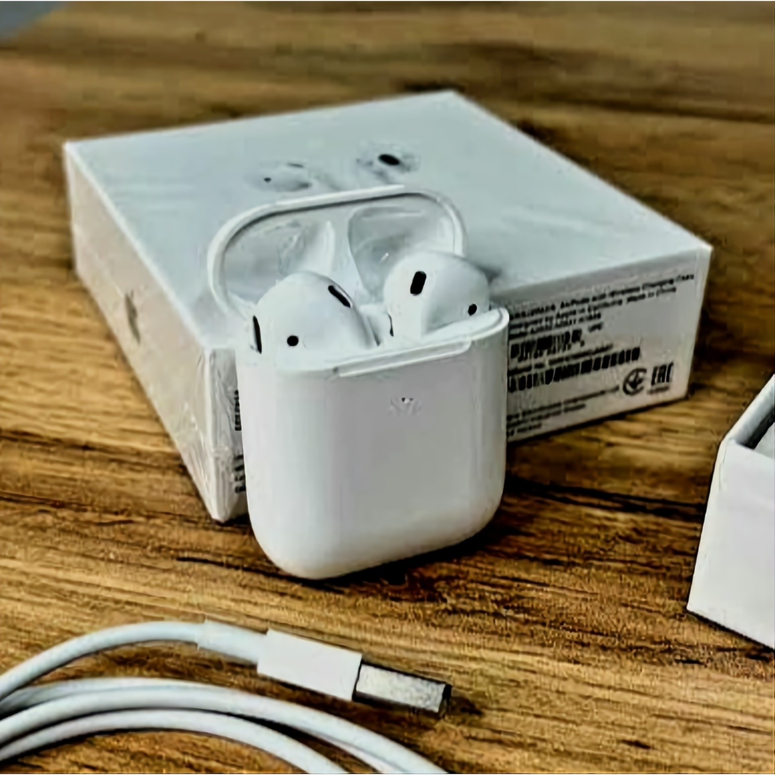 ایرپاد 2 (سنسور مجاورتی) های کپی درجه یک کنسلینگ دار تیک سبز سایت ورژن 2025 Airpods کیفیت AAA