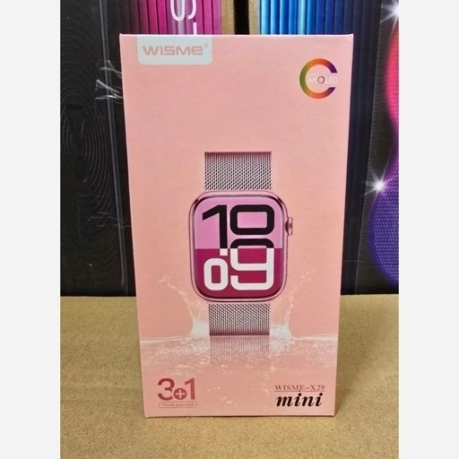 ساعت هوشمند WISME X29 mini اورجینال تمام صحفه 3 بند فلری حصیری