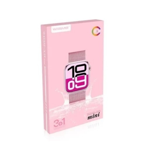ساعت هوشمند WISME X29 mini اورجینال تمام صحفه 3 بند فلری حصیری