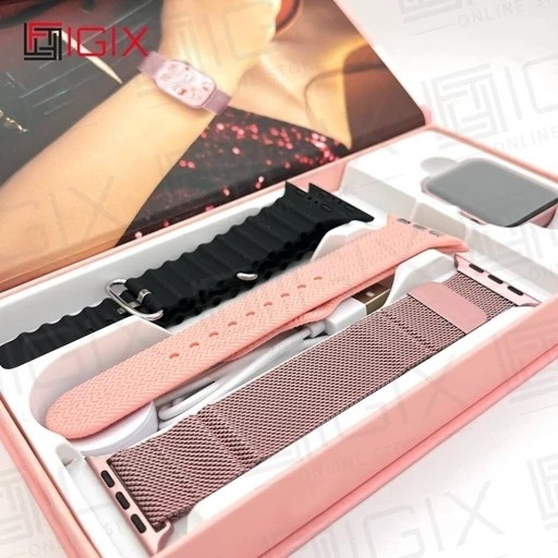 ساعت هوشمند WISME X29 mini اورجینال تمام صحفه 3 بند فلری حصیری