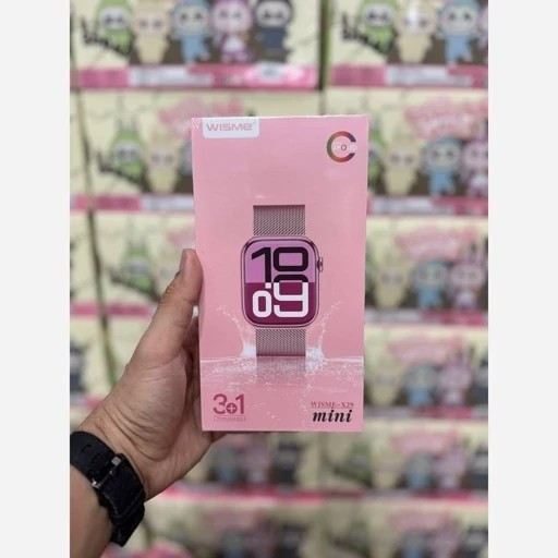 ساعت هوشمند WISME X29 mini اورجینال تمام صحفه 3 بند فلری حصیری