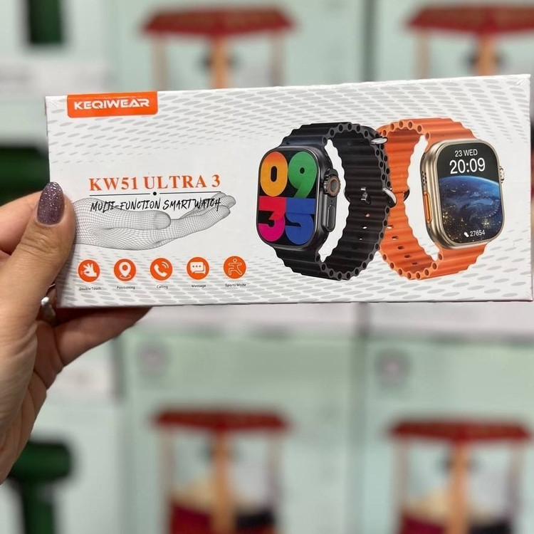 ساعت هوشمند KW51ULTRA 3 ورژن 2025 بالاترین کیفیت بازار تمامی امکانات خرید به قیمت عالی