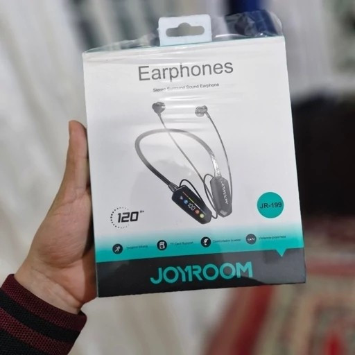 ایرپاد هندزفری بلوتوثی JOYROOM رم خور مانیتور دار نگهداری شارژ یک روزه با کیفیت موزیک و مکالمه عالی به ضمانت سایت