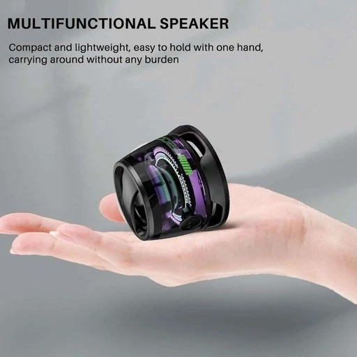 مینی اسپیکر G200 بلوتوثی 5 واتی مگنتی کیفیت عالی Magnetic Cell Phone Stand Bluetooth Speaker