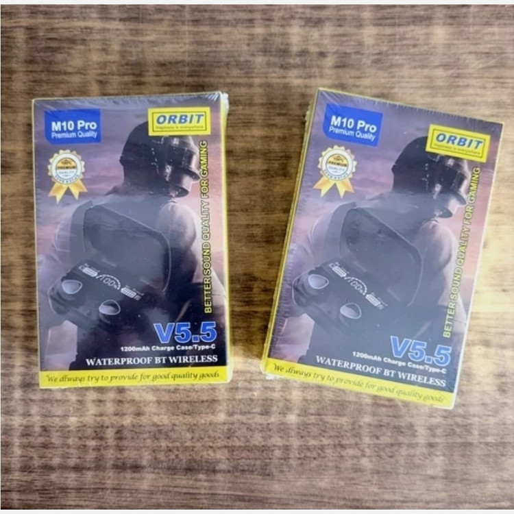 ایرپاد M10 pro پاوربانک دار کیفیت درجه یک بلوتوث نسخه 5.5 صحفه نمایش دار