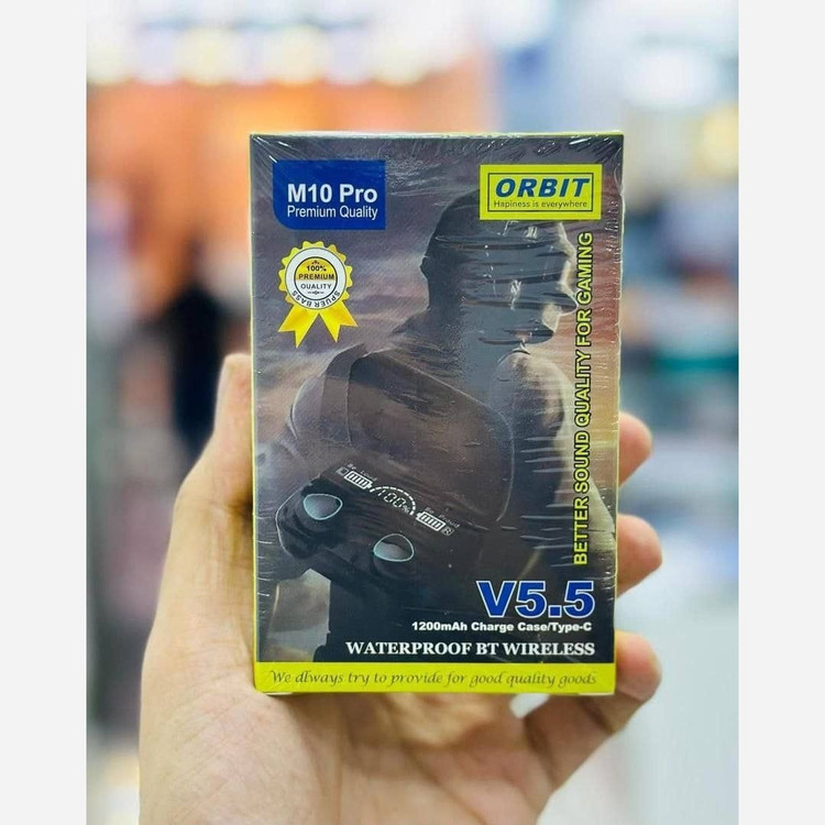 ایرپاد M10 pro پاوربانک دار کیفیت درجه یک بلوتوث نسخه 5.5 صحفه نمایش دار