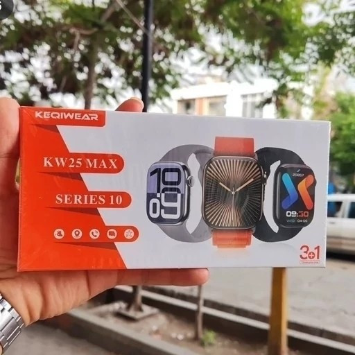 ساعت هوشمند KW 25 ULTRA 3 سه بند سوپر امولد بالاترین کیفیت بازار ورژن 2026