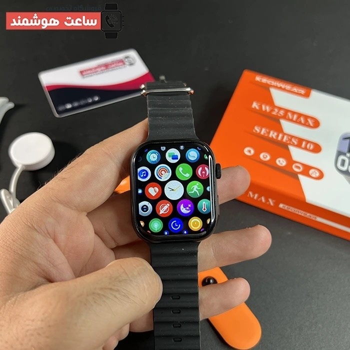ساعت هوشمند KW 25 ULTRA 3 سه بند سوپر امولد بالاترین کیفیت بازار ورژن 2026