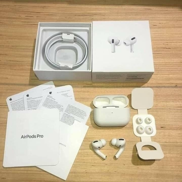 ایرپاد پرو ساخت آمریکا دقیق ترین نمونه اپل شرکتی airpods pro (تک به قیمت عمده)
