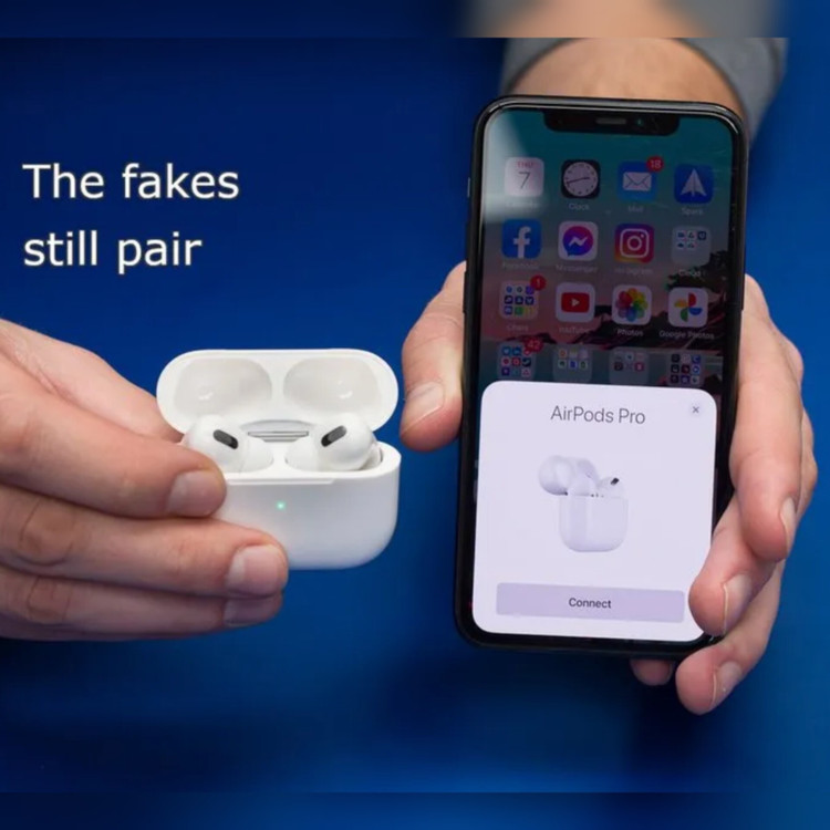 ایرپاد پرو ساخت آمریکا دقیق ترین نمونه اپل شرکتی airpods pro (تک به قیمت عمده)