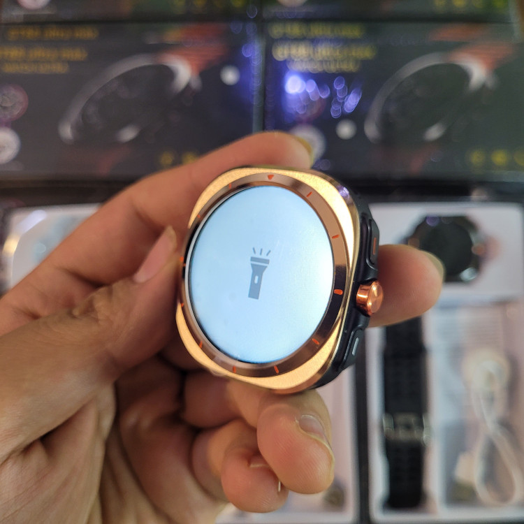ساعت هوشمند GT88 ULTRA MAX گرد دو بند سوپر امولد بالاترین کیفیت بازار فروش تک به قیمت عمده درجه یک