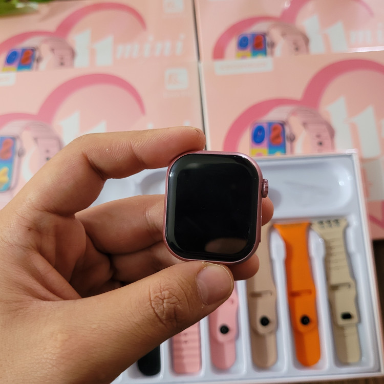 ساعت هوشمند KW87 mini هفت بند ورژن 2026 تمام صحفه اورجینال