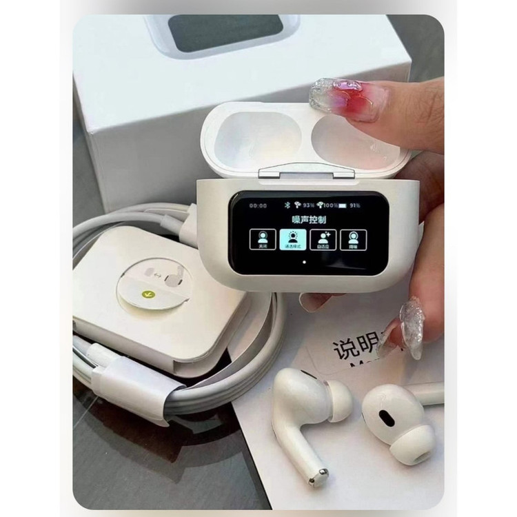 هدفون بلوتوثی مدل Airpods pro Touch screen anc/enc ا12