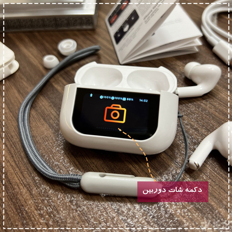 هندزفری بلوتوثی مدل AirPods Touch Noice Cancelling