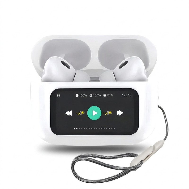 هدفون بلوتوثی مدل 8455ا airpods pro screen 2024
