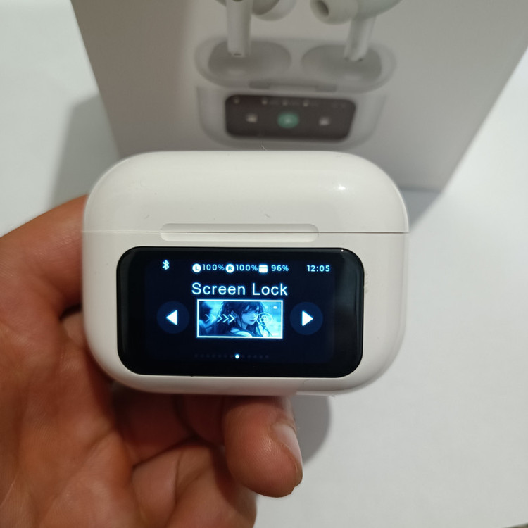 هدفون بلوتوثی مدل 8455ا airpods pro screen 2024