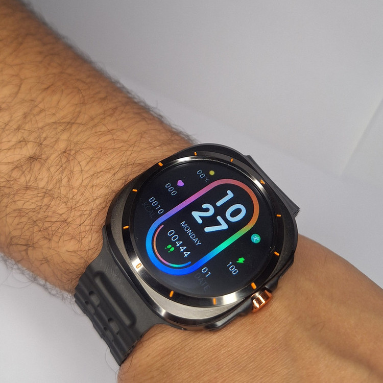 ساعت هوشمند 49 میلیمتری مدل GT88 ultra max با بند سیلیکونی