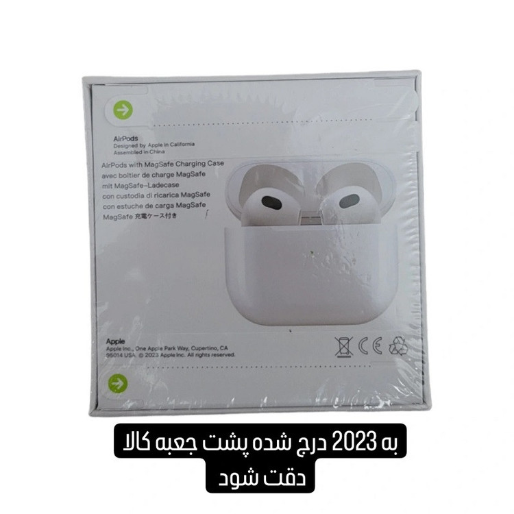 هدفون بلوتوثی مدل airpods 3 -2023