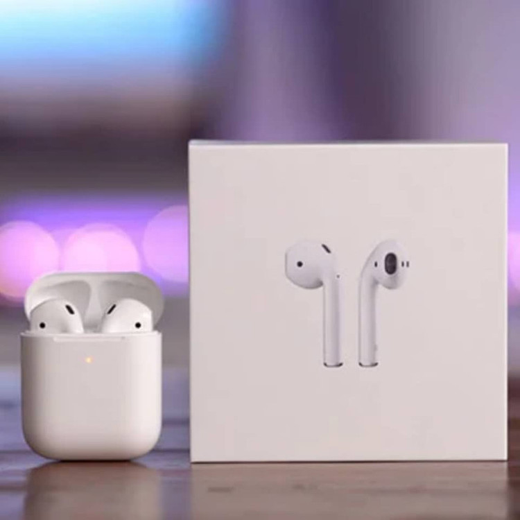 هدفون بی سیم مدل AirpodS 2 ایرپاد هدست هندزفری پاوربانک هولدر شارژر ساعت هوشمند