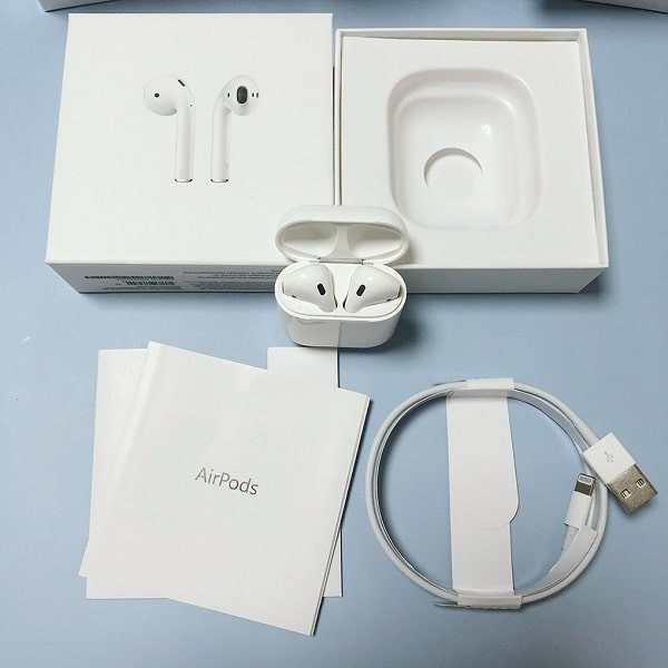 هدفون بی سیم مدل AirpodS 2 ایرپاد هدست هندزفری پاوربانک هولدر شارژر ساعت هوشمند