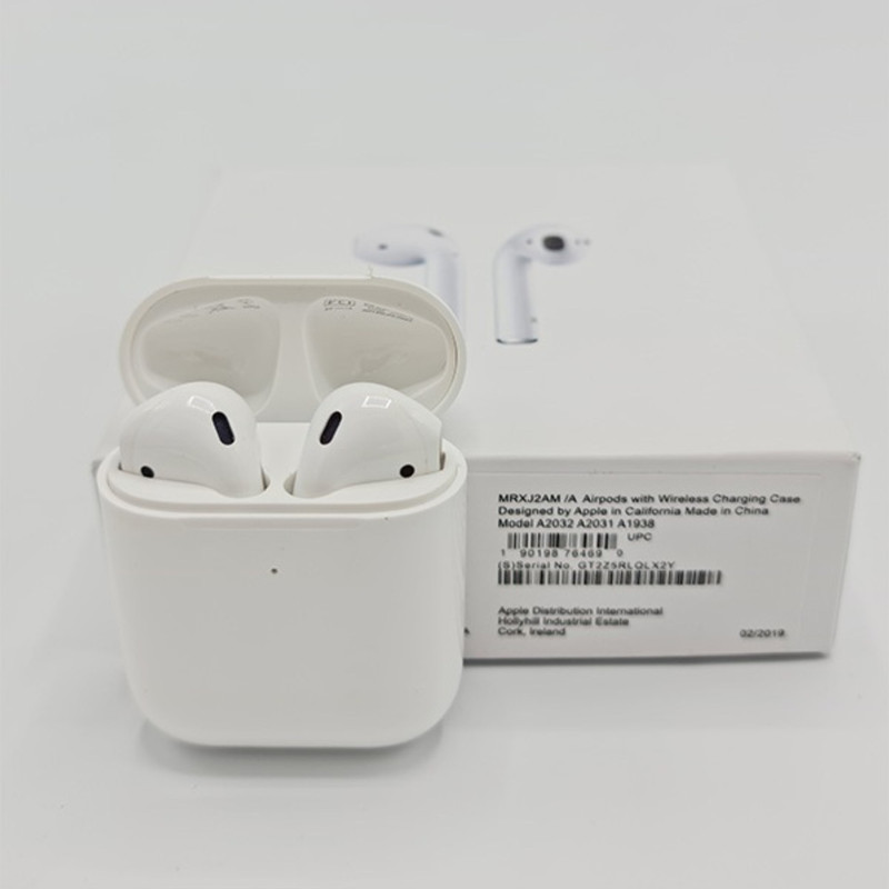 هدفون بلوتوثی مدل Air pods 2 ایرپاد هدست هندزفری پاوربانک هولدر شارژر ساعت هوشمند