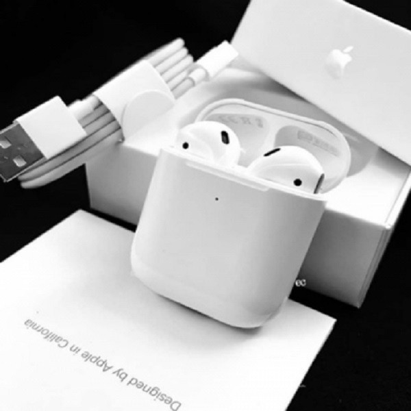 هندزفری بلوتوثی مدل Airpod2 ایرپاد هدست هندزفری پاوربانک هولدر شارژر ساعت هوشمند
