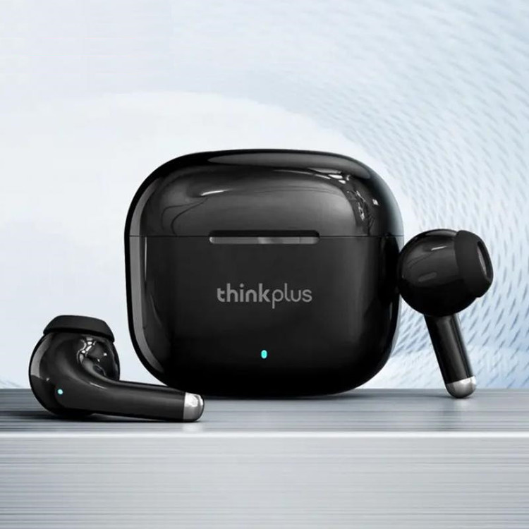 هدفون بلوتوثی لنوو مدل SGN EARPHONE PRO BUDS LP40 ایرپاد هدست هندزفری پاوربانک هولدر شارژر ساعت هوشمند