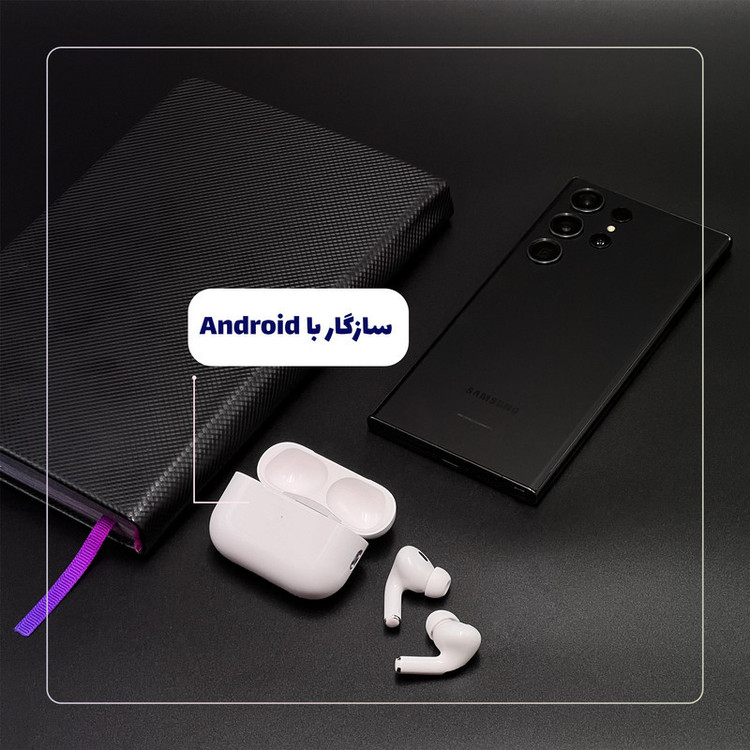 هدفون بلوتوثی مدل airpods pro new ایرپاد هدفون هدست پاوربانک اسپیکر
