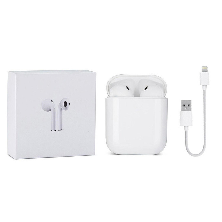 ایرپاد i12 هندزفری هدفون هدست پاوربانک شارژر هولدر اسپیکر هندزفری بی سیم مدل airpod I12
