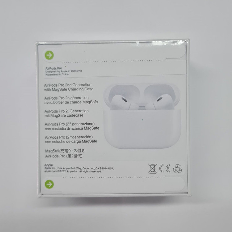 ایرپادپرو۲ لمسی ورژن۵/۳ درجه یک هندزفری بلوتوثی مدل Airpods Pro 2 سفید و مشکی