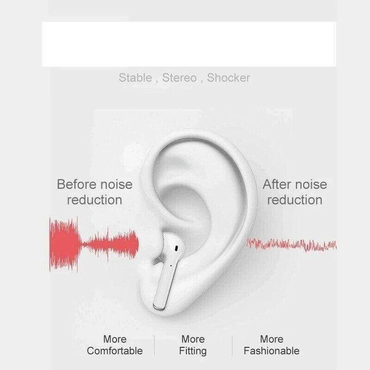 ایرپادi12 هدست بلوتوثی تی دبلیو اس مدل I12 - RB