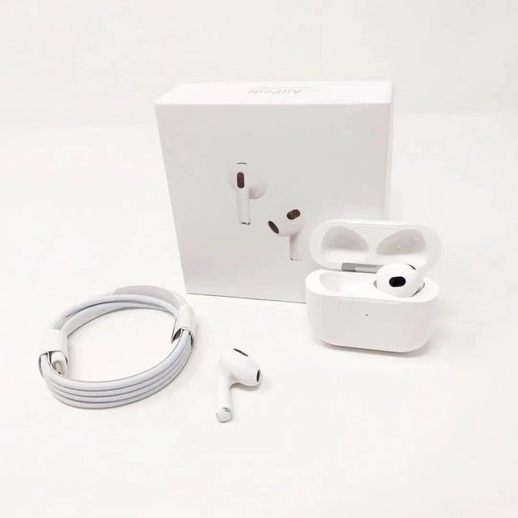 ایرپاد ۳ هدفون بی سیم مدل AirPods 3 به همراه محفظه شارژ