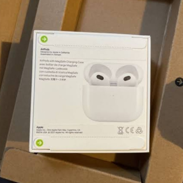 ایرپاد۳ هدفون بی سیم مدل FULL COVERAGE AIRPODS 3