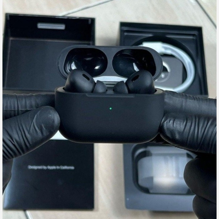 ایرپادپرو۲ لمسی ورژن۵/۳ درجه یک هندزفری بلوتوثی مدل Airpods Pro 2 سفید و مشکی