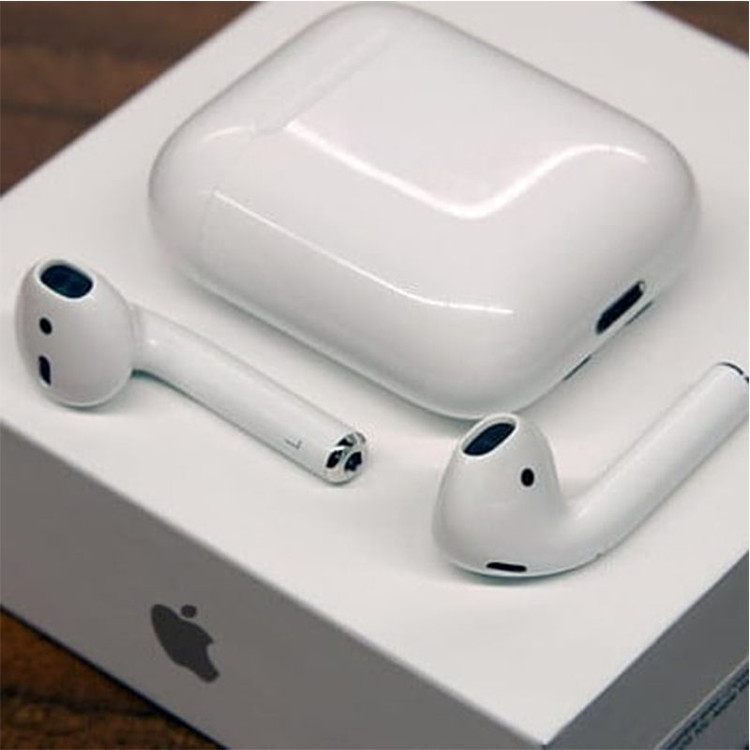 ایرپاد 2 هندزفری هدفون هدست پاوربانک شارژر هولدر اسپیکر هندزفری بلوتوثی مدل AirPods With Wireless charging Case 2023