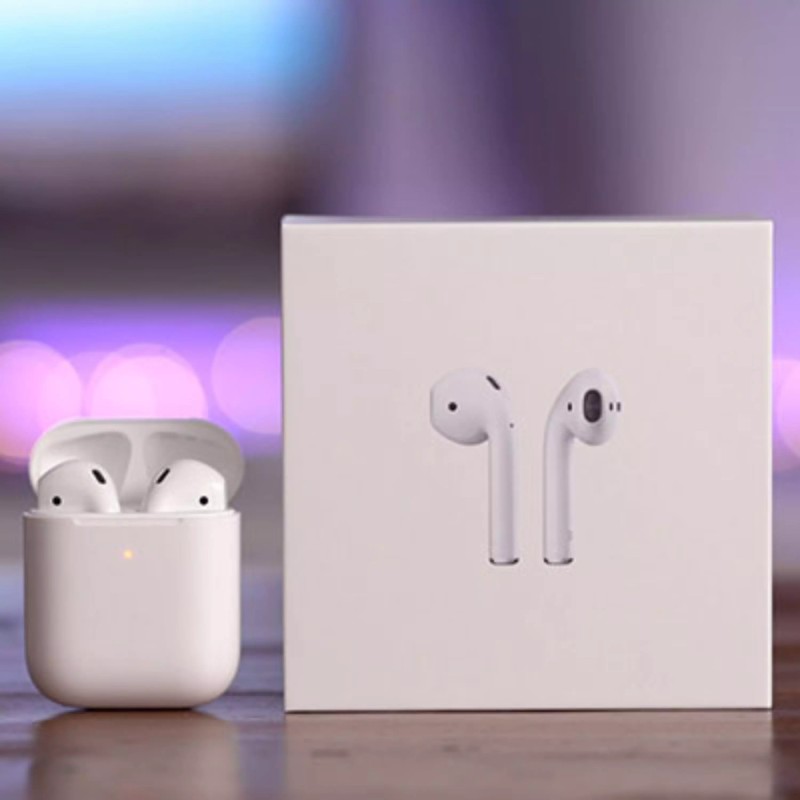 هدست بلوتوثی مدل AirPods with Wireless Charging  2023 ایرپاد هدست هندزفری پاوربانک هولدر شارژر ساعت هوشمند